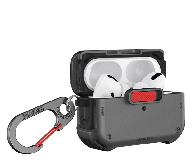 Skinarma Mecha AirPods Pro 2 gunmetal - 1316940 - zdjęcie 3